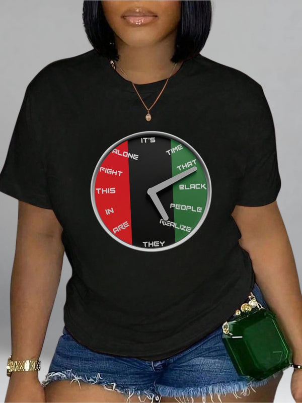 Clock - Women - T shirt