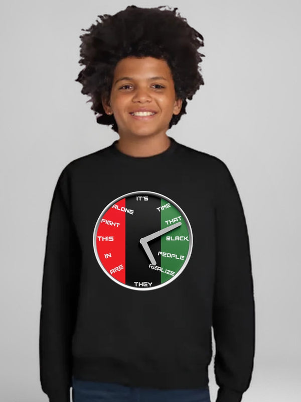 Clock- Kids - Sweatshirt