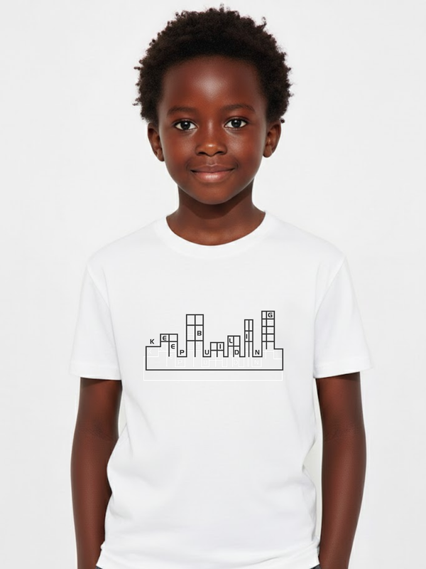 Keep Building - kids - T shirt